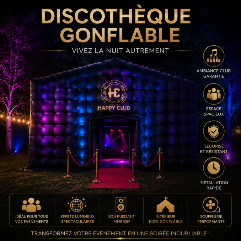 Discotheque gonflable