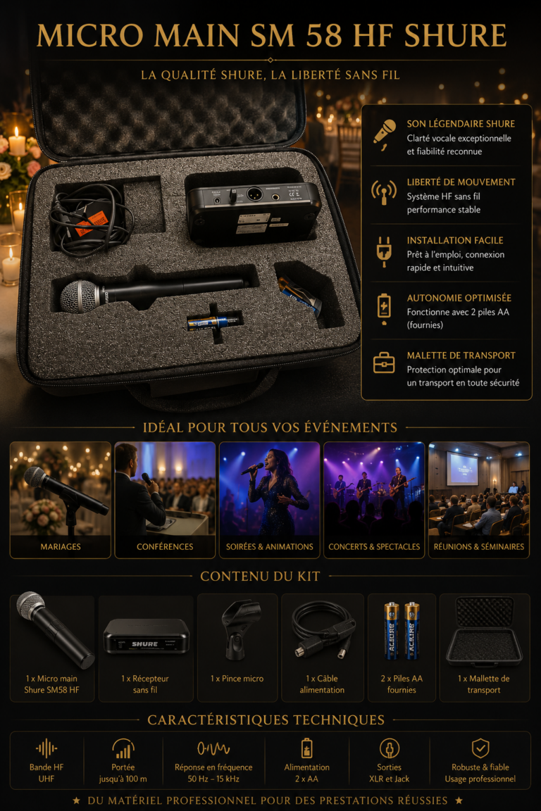Micro Shure SM58